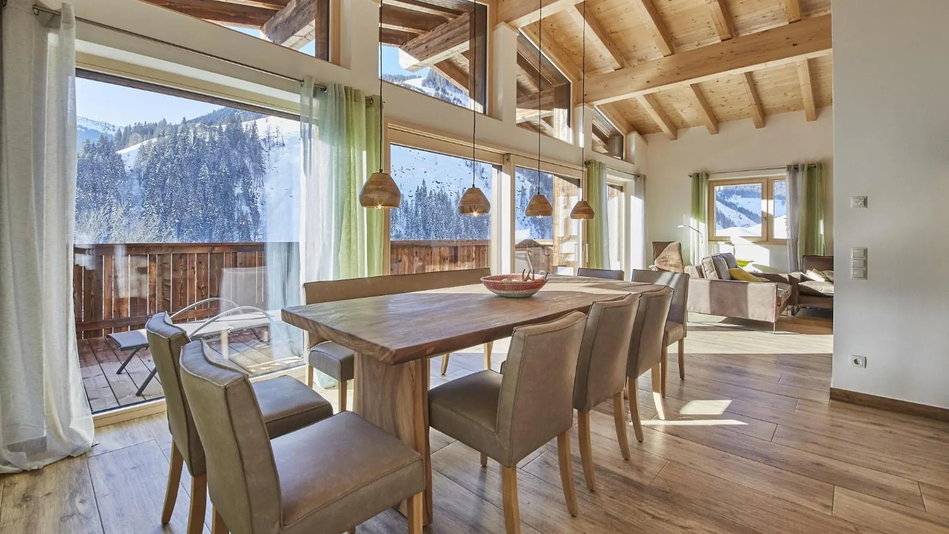Alpesi faház Kuenstler Villa Saalbach Hinterglemm Ausztria